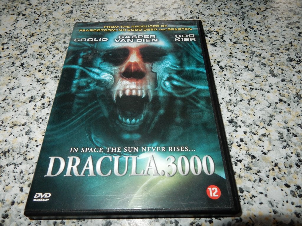 nr.2424 - Dvd: dracula 3000 - horror, Cd's en Dvd's, Vampiers of Zombies, Engels, Vanaf 16 jaar, Nederlands
