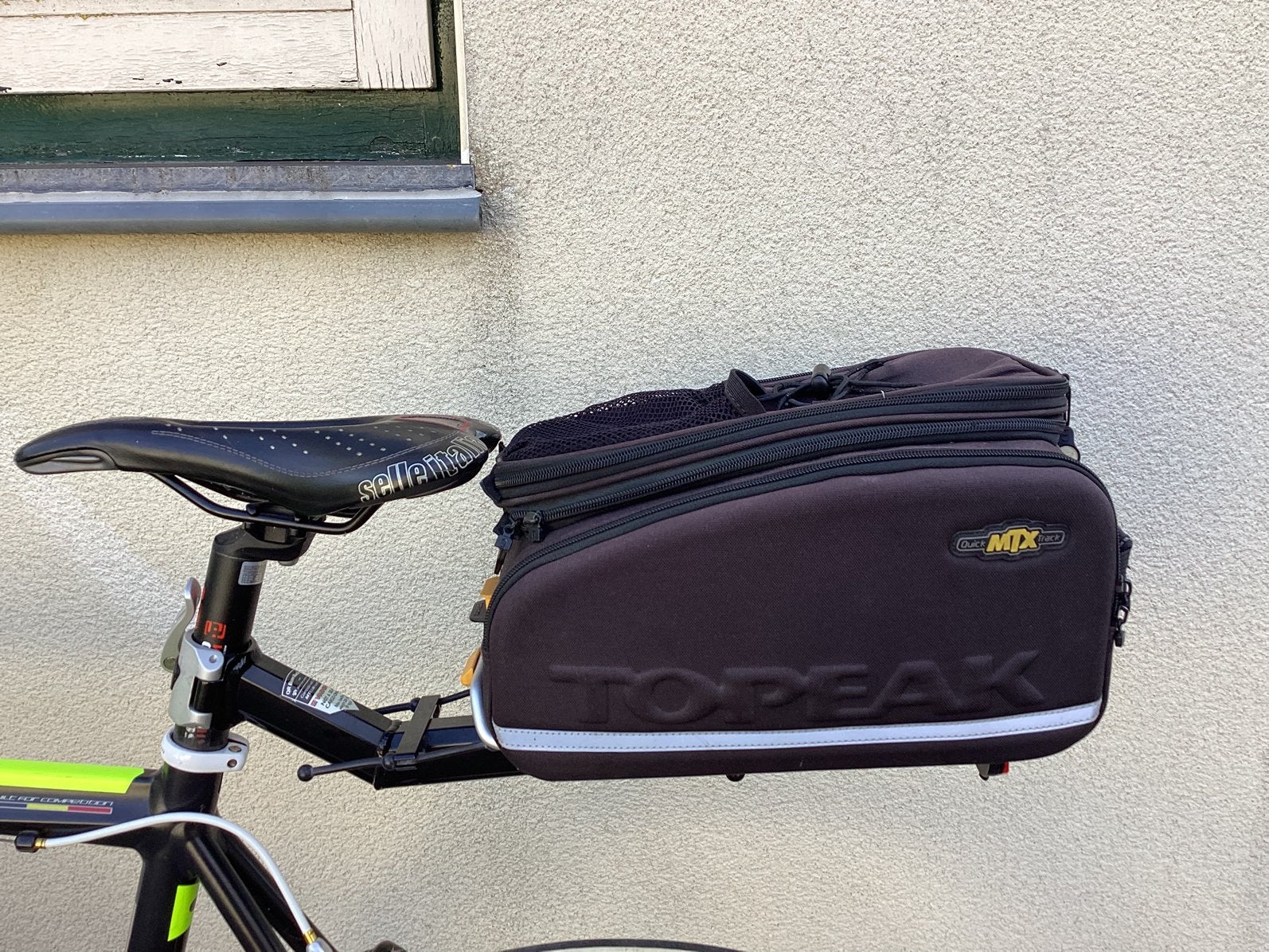Topeak beam rack + trunkbag mtx, Enlèvement ou Envoi, Utilisé