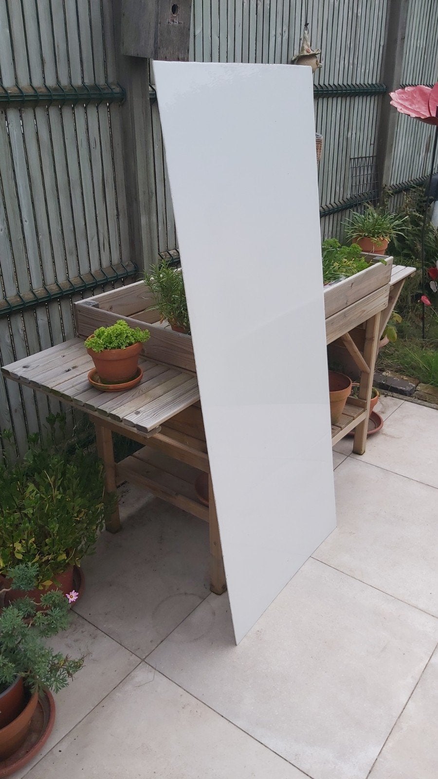 witte PVC platen, Doe-het-zelf en Bouw, Ophalen, Zo goed als nieuw, Overige materialen, Minder dan 20 mm