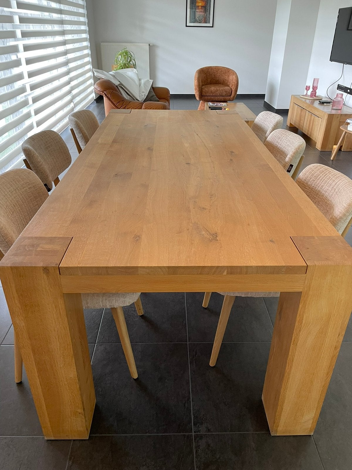 Eettafel, Huis en Inrichting, Ophalen, Zo goed als nieuw