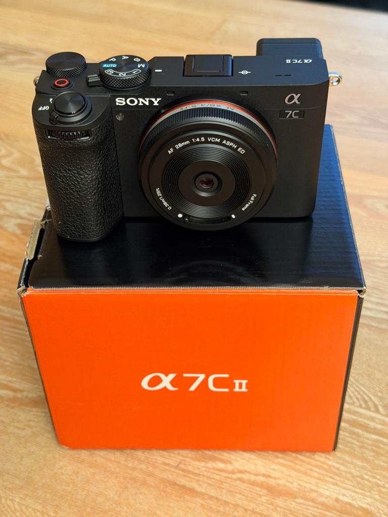 Sony A7C II + 28mm, Ophalen, Compact, 33 Megapixel, Zo goed als nieuw