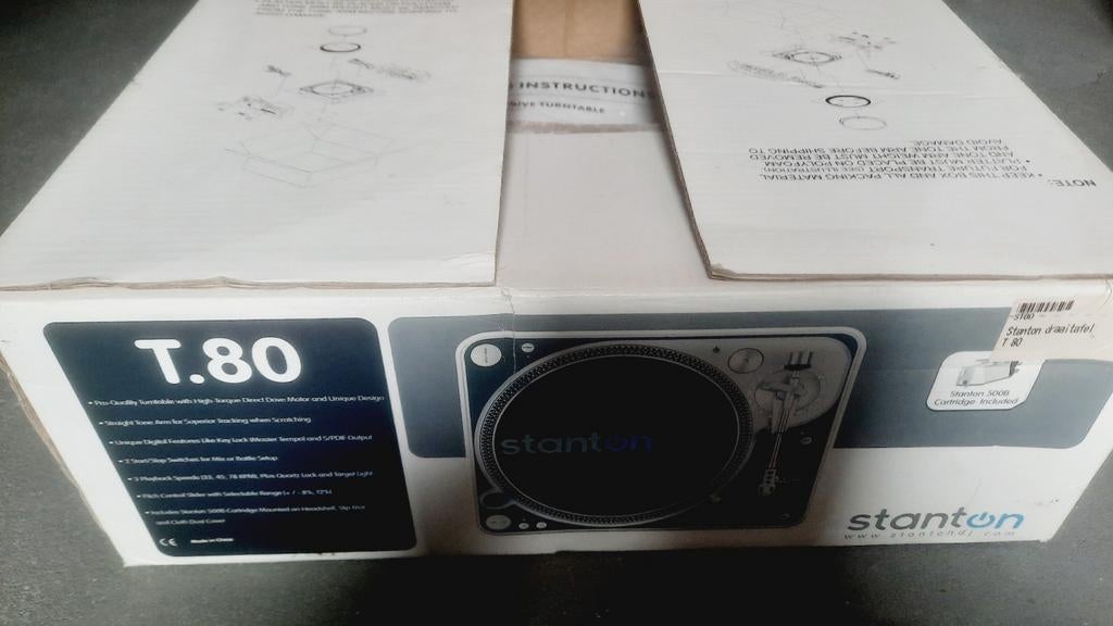 StantonT80, Musique & Instruments, DJ sets & Platines, Enlèvement, Platine