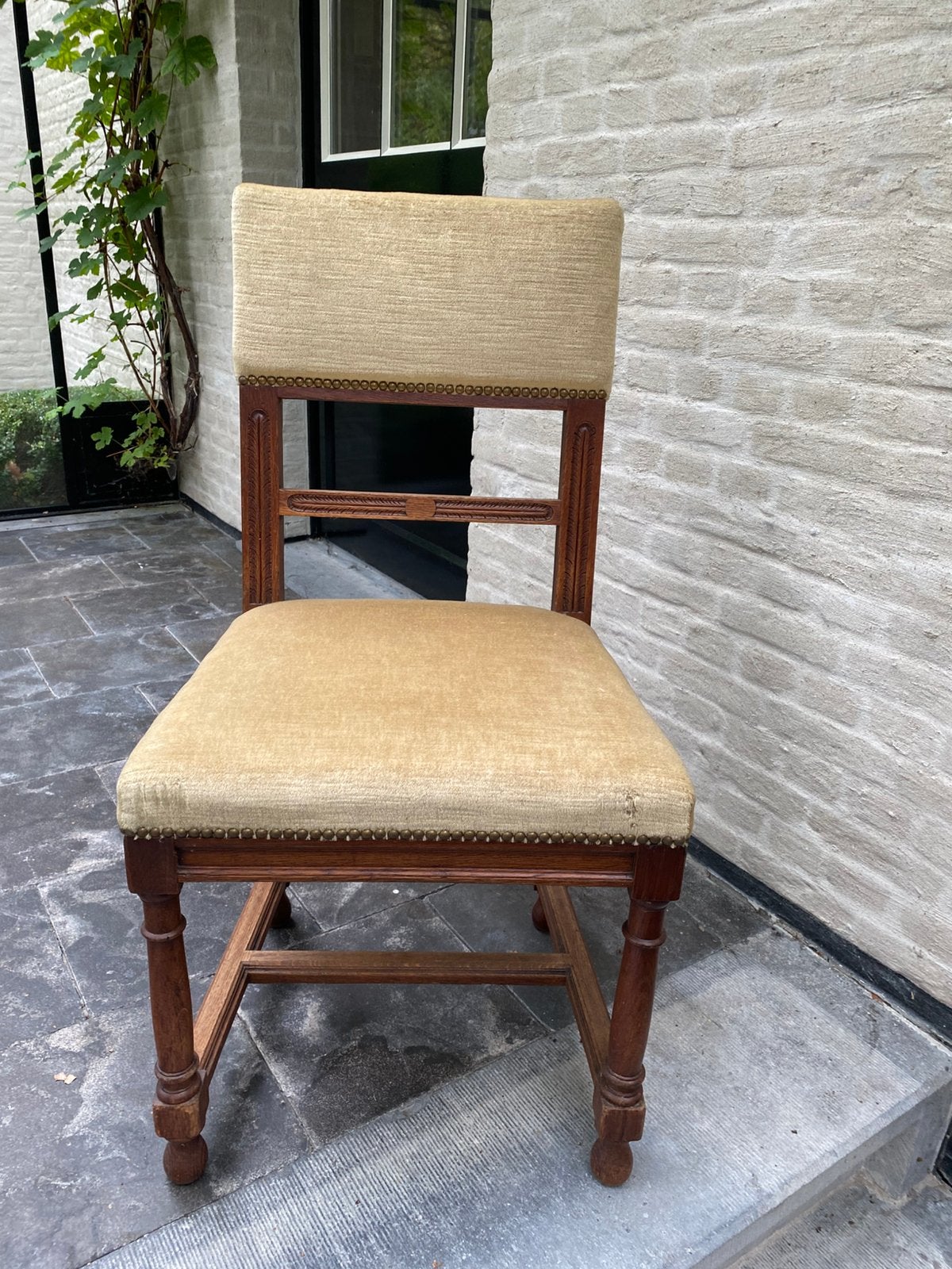 10 eetkamerstoelen, Huis en Inrichting, Ophalen, Gebruikt, Overige kleuren, Zie foto nu