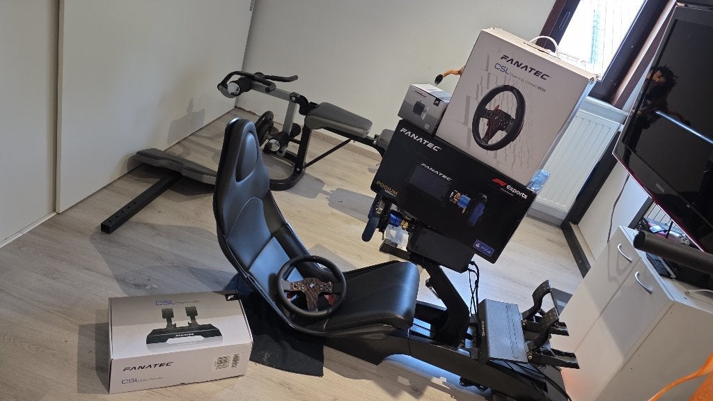 Anneau Fanatec DD1 Stage Carbon+, Enlèvement