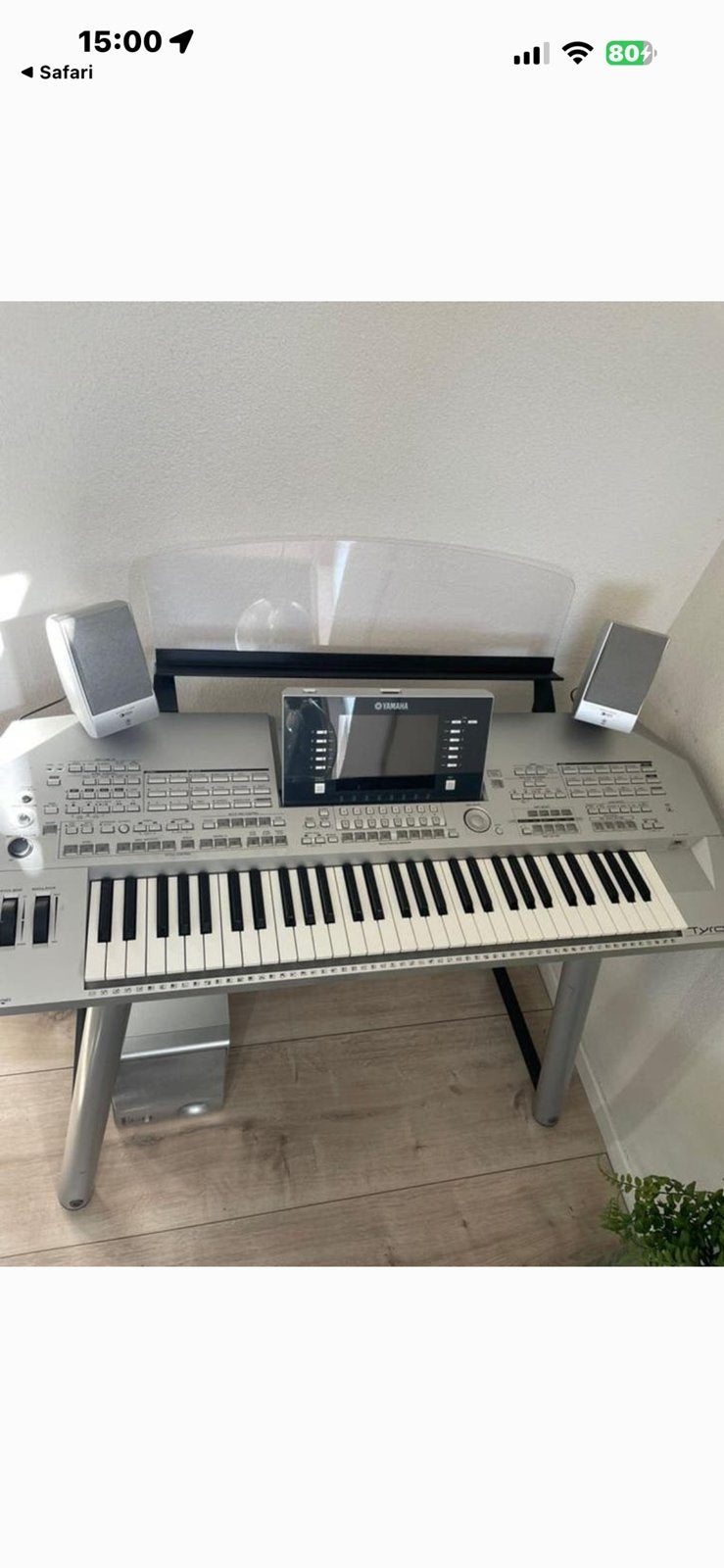 Tyros 2, Muziek en Instrumenten, Keyboards, Ophalen, Zo goed als nieuw, Yamaha, Midi-aansluiting