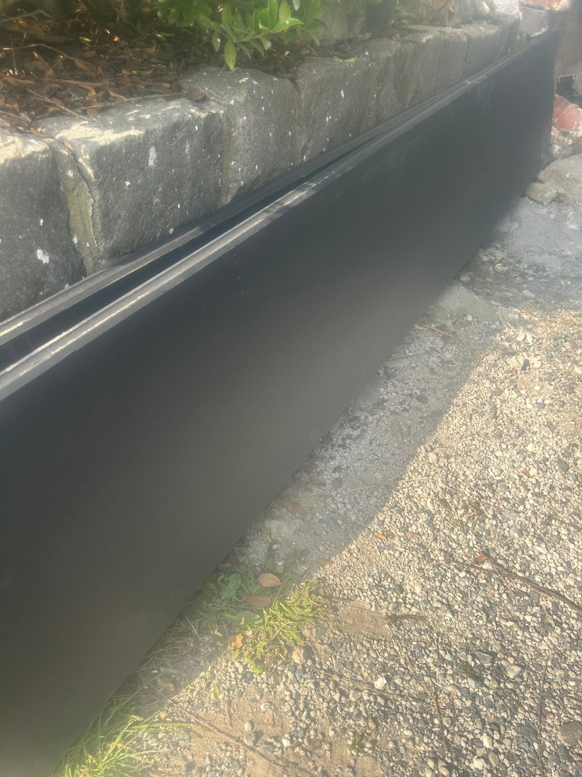 Betonplaat  glad. Zwart, Tuin en Terras, Ophalen, Overige materialen, Minder dan 3 meter, Nieuw