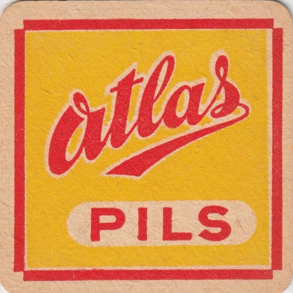 oud bierviltje atlas, Collections, Marques de bière, Enlèvement ou Envoi