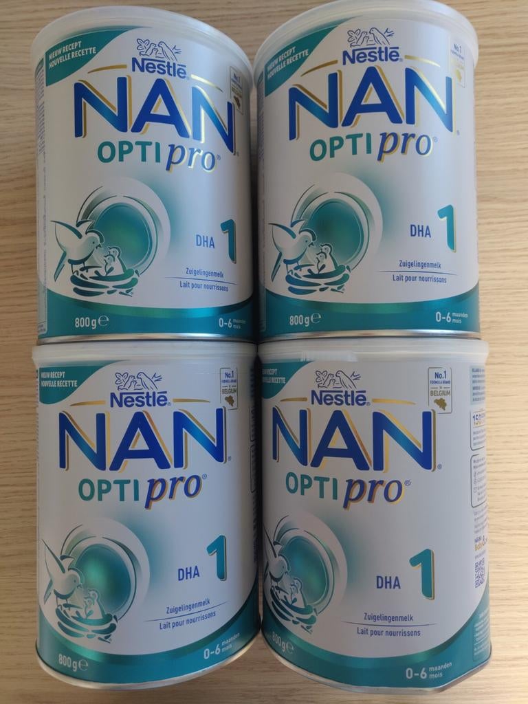Nan optipro  DHA 1, 4 potten, Enlèvement, Neuf, Autres types