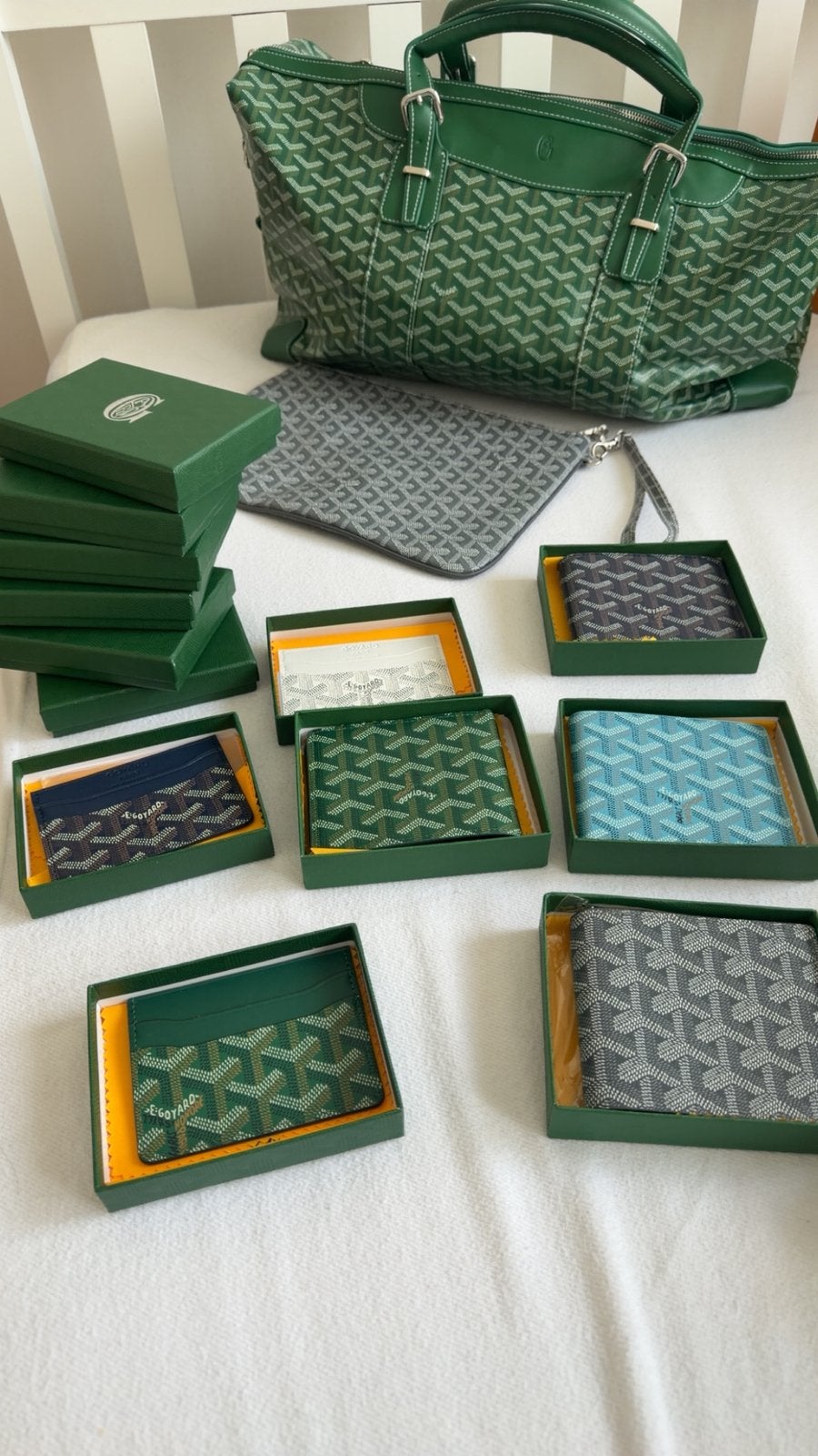 Goyard wallet en cardholder, Huis en Inrichting, Ophalen, Zo goed als nieuw