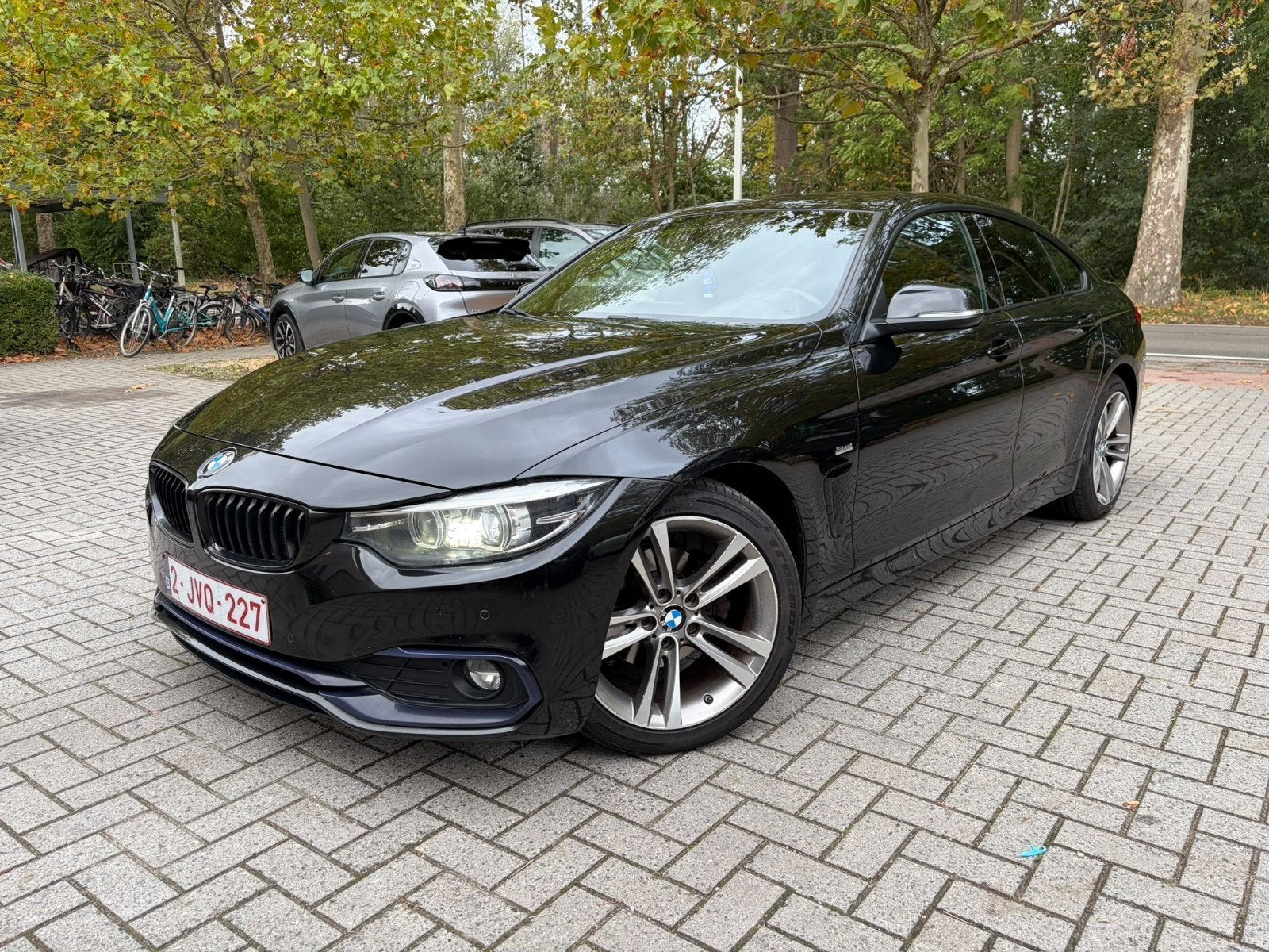 BMW 418D SPORTLINE AUTOMATIQUE, AVEC INSPECTION, Autos, Achat, Euro 6, Noir, 5 portes