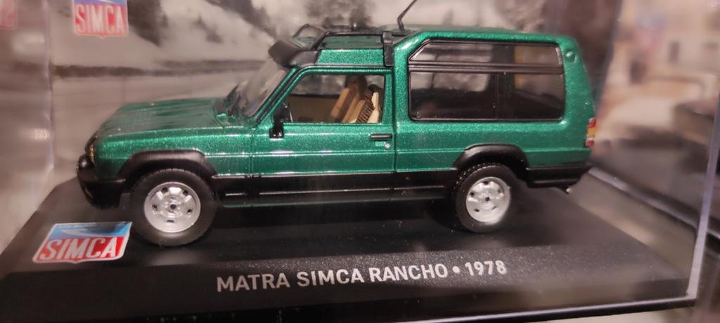 Matra Simca Rancho verte 1978 1:43 dans vitrine, Enlèvement ou Envoi