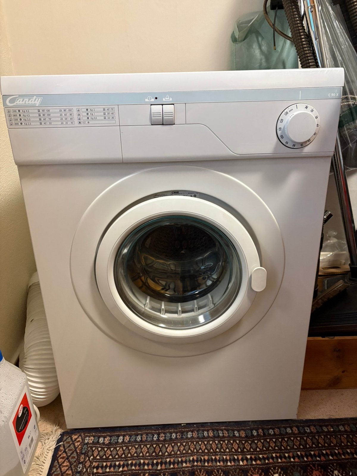 Droogkast Candy C90X, Elektronische apparatuur, Droogkasten, Ophalen, Gebruikt, Minder dan 85 cm, Luchtafvoer