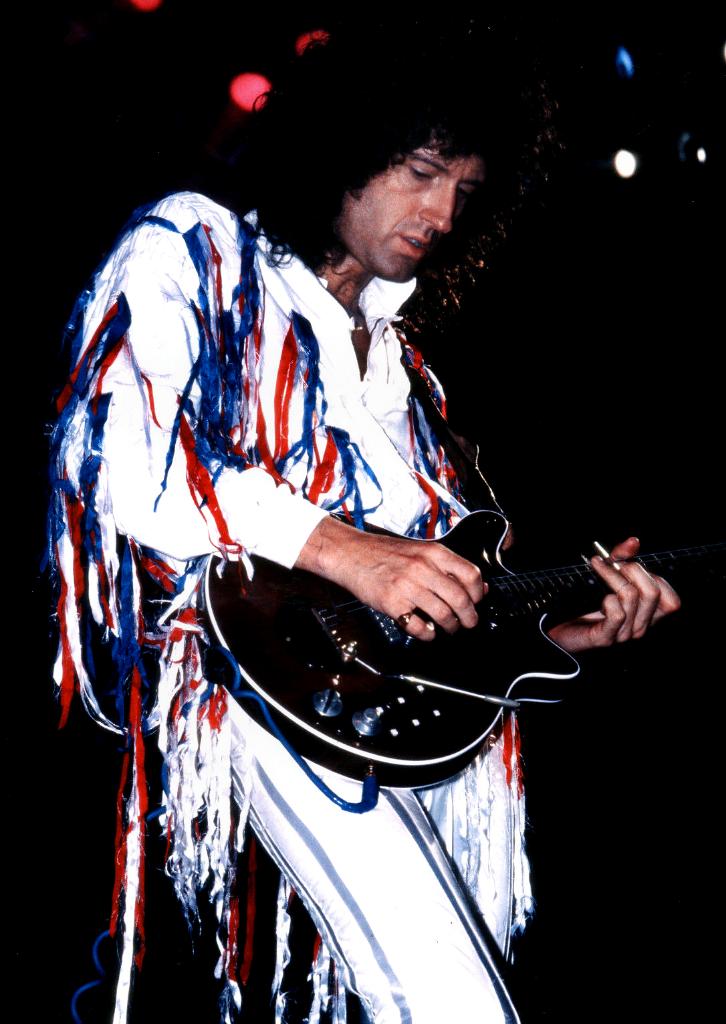 QUEEN BRIAN MAY LEGENDARY “THE FRINGE” FAMOUS JACKET, Collections, Musique, Artistes & Célébrités, Envoi, Utilisé, Vêtements, Signé