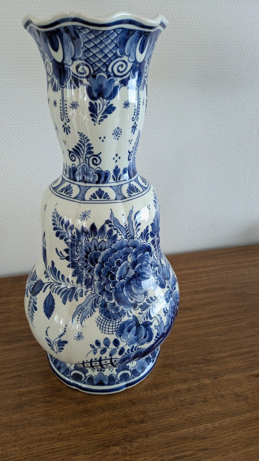 Grote Delftse blauwe vaas, Antiek en Kunst, Ophalen
