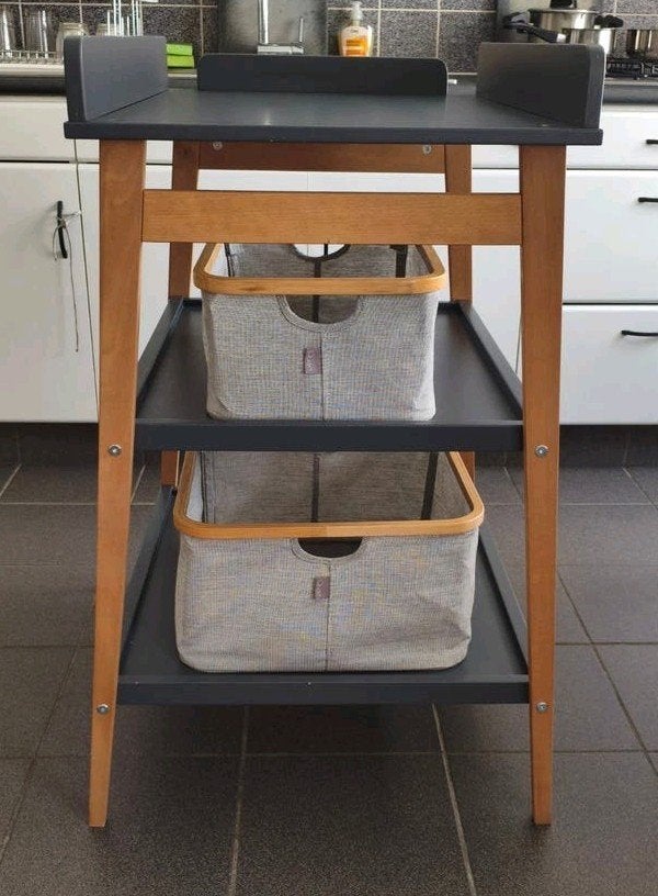 Verzorgingstafel Quax Hip Moonshadow, Ophalen, Minder dan 75 cm, 50 tot 70 cm, Zo goed als nieuw