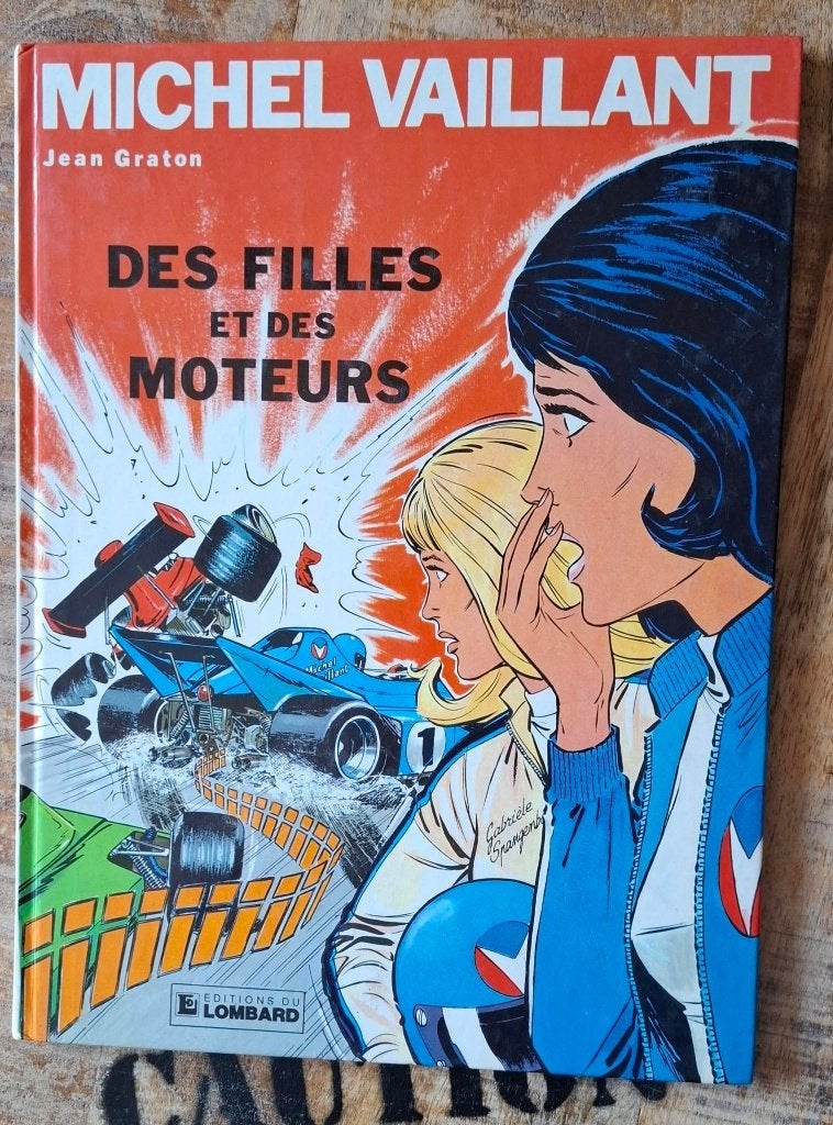 BD MICHEL VAILLANT #25 Filles & Moteurs LOMBARD 1983 GRATON, Jean Graton, Enlèvement ou Envoi, Une BD, Comme neuf