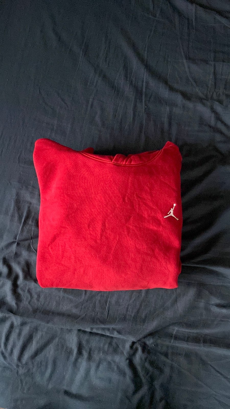 Jordan hoodie, Kleding | Heren, Ophalen of Verzenden, Zo goed als nieuw, Maat 52/54 (L), Rood