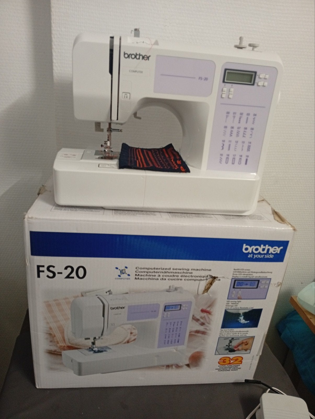 Brother naaimachine, Ophalen of Verzenden, Naaimachine, Brother