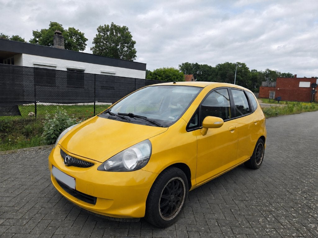 Honda Jazz 1.4i prêt à immatriculer, Jaune, Boîte manuelle, Bleu, Particulier