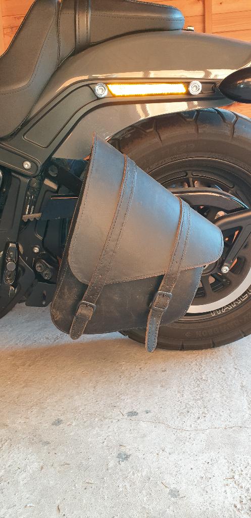 zadeltas Harley-davidson, Motoren, Ophalen, Gebruikt