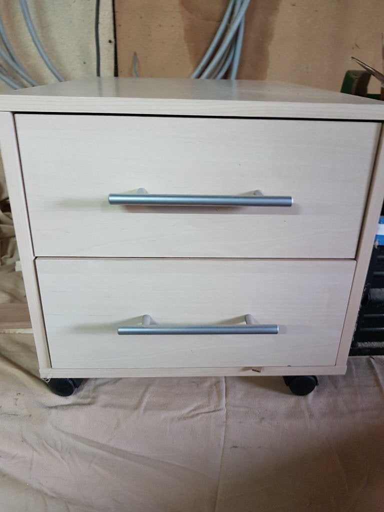 Ladenkastje op wieltjes, past onder bureau, Enlèvement, Utilisé