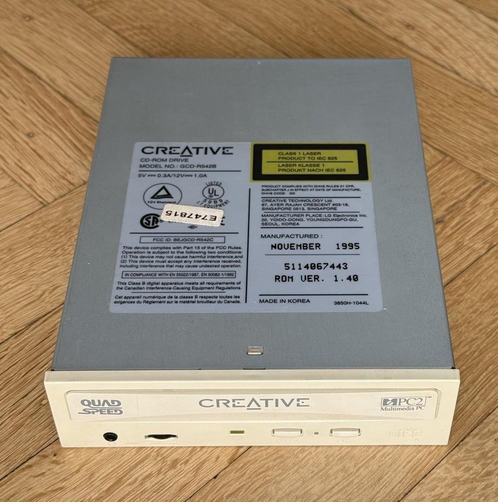 Creative - CD ROM Drive - IDE, Computers en Software, Optische drives, Gebruikt, Intern, Windows, Cd, Overig, Ophalen of Verzenden