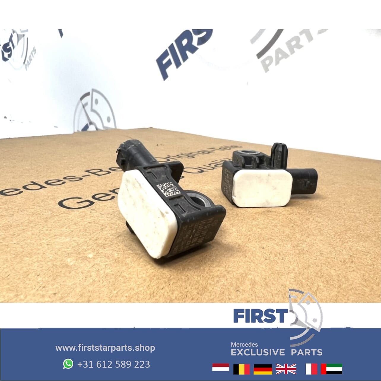 A1668210151 AIRBAG CRASH SENSOREN SET Mercedes W176 A W246 B