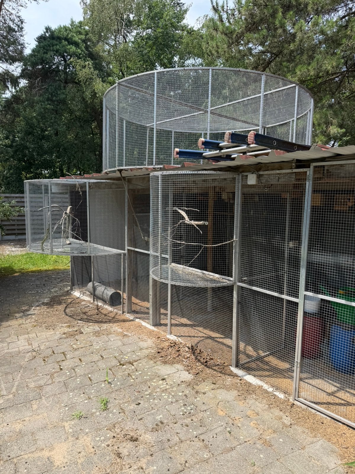 Vogelkooien allerlei, Ophalen, Gebruikt, Aluminium