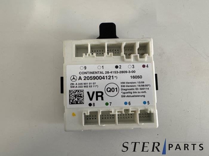 Centrale Deurvergrendelings Module van een Mercedes C-Klasse, Gebruikt, -, Ophalen of Verzenden, -