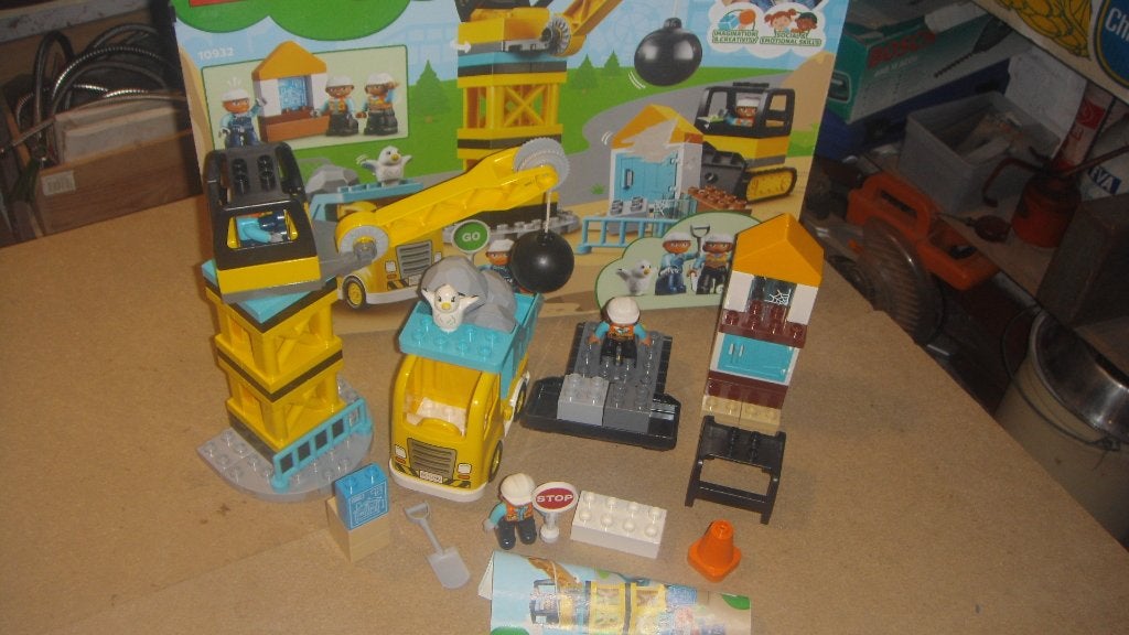 LEGO DUPLO  CHANTIER 10932, Enlèvement ou Envoi, Comme neuf, Duplo, Complet