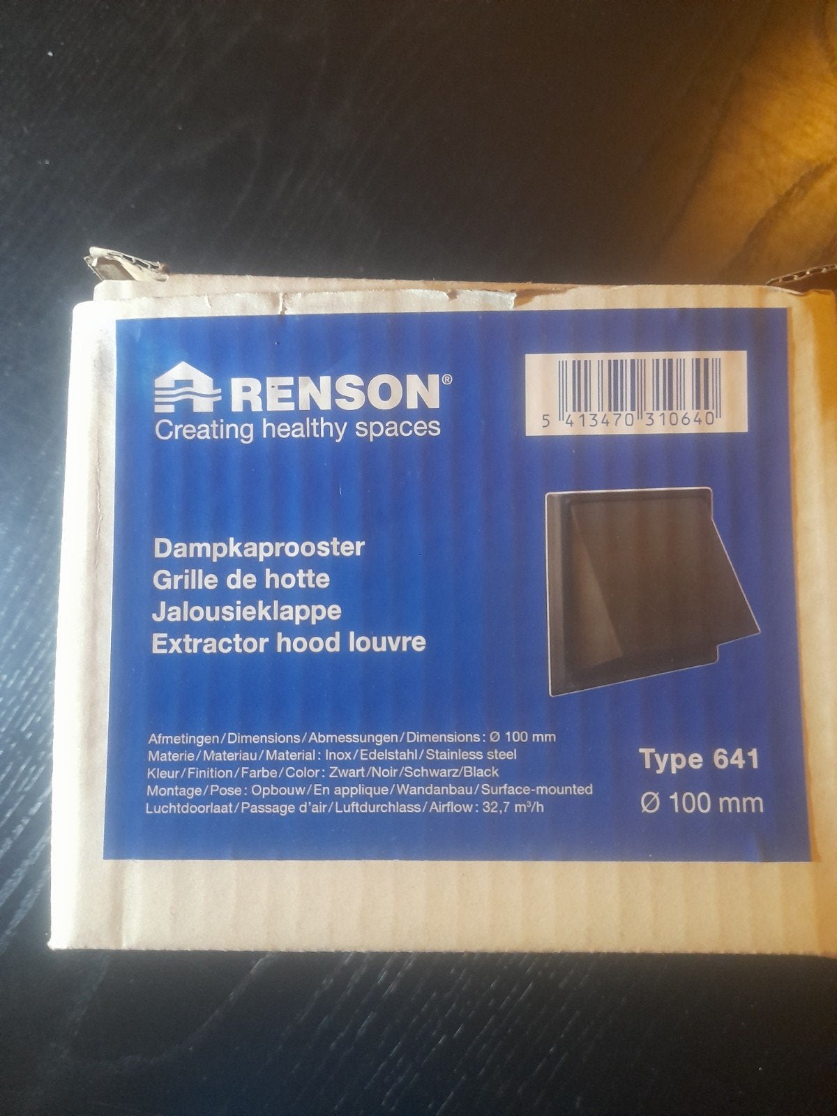 Dampkaprooster, Ophalen