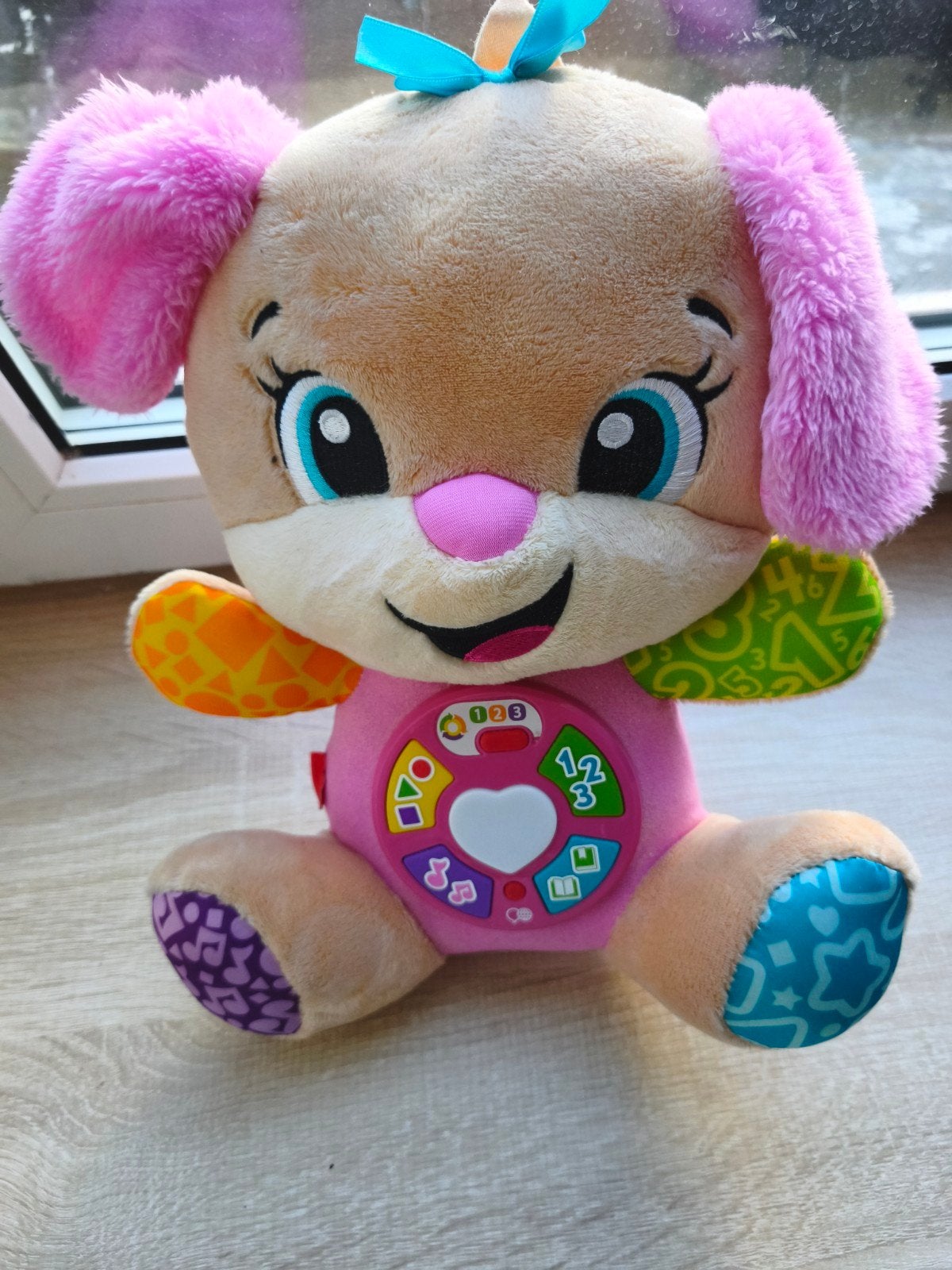 Fisher-Price Laugh & Learn Smart Stages Sis Musical Plush, Ophalen of Verzenden, Nieuw, 6 maanden tot 2 jaar