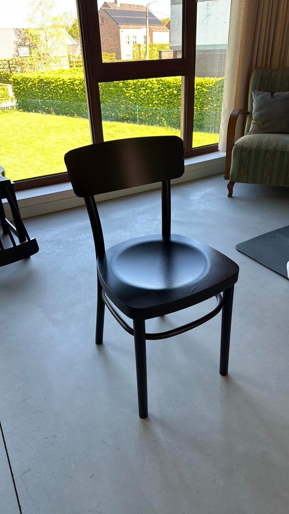 Stoel zwart Ikea, Huis en Inrichting, Stoelen, Ophalen, Gebruikt, Zwart, Eén