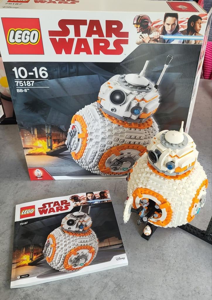 Lego 75187 - BB-8 - Blokjes voltallig - Set gedemonteerd, Collections, Star Wars, Enlèvement