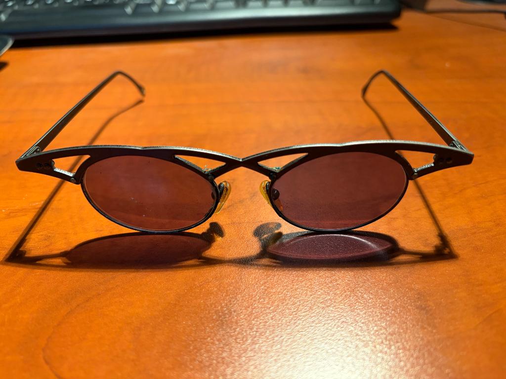 Bril Theo, Gebruikt, Zwart, Bril, Ophalen