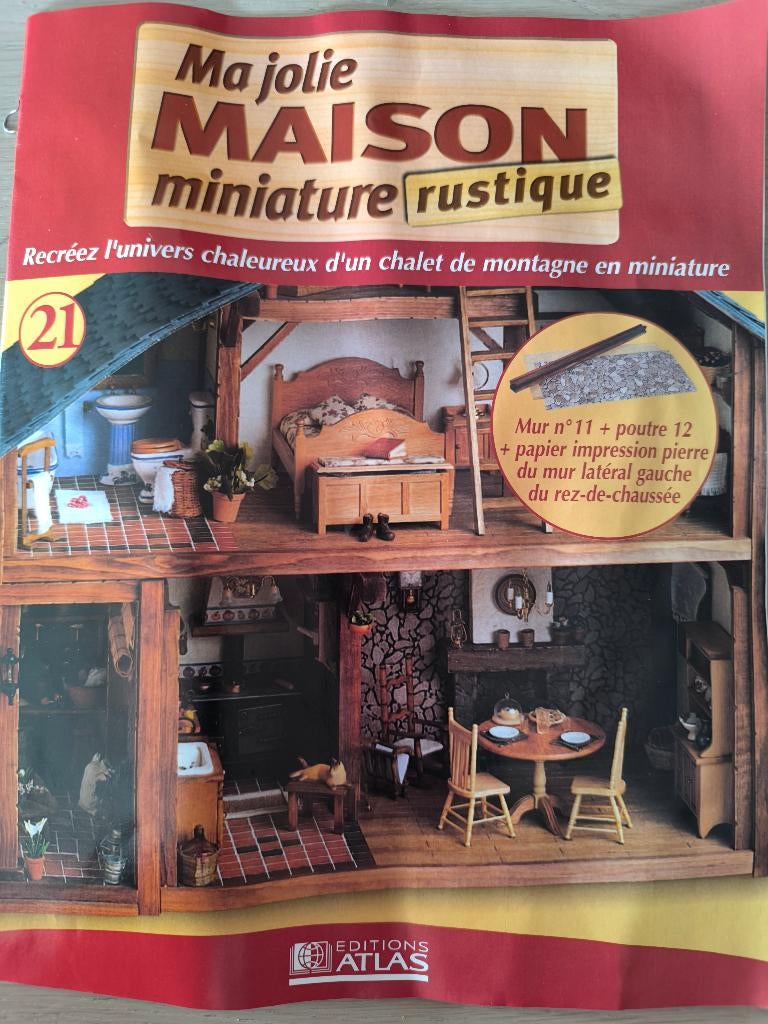 A monter : ma jolie maison miniature, Enlèvement, Comme neuf, Autres thèmes