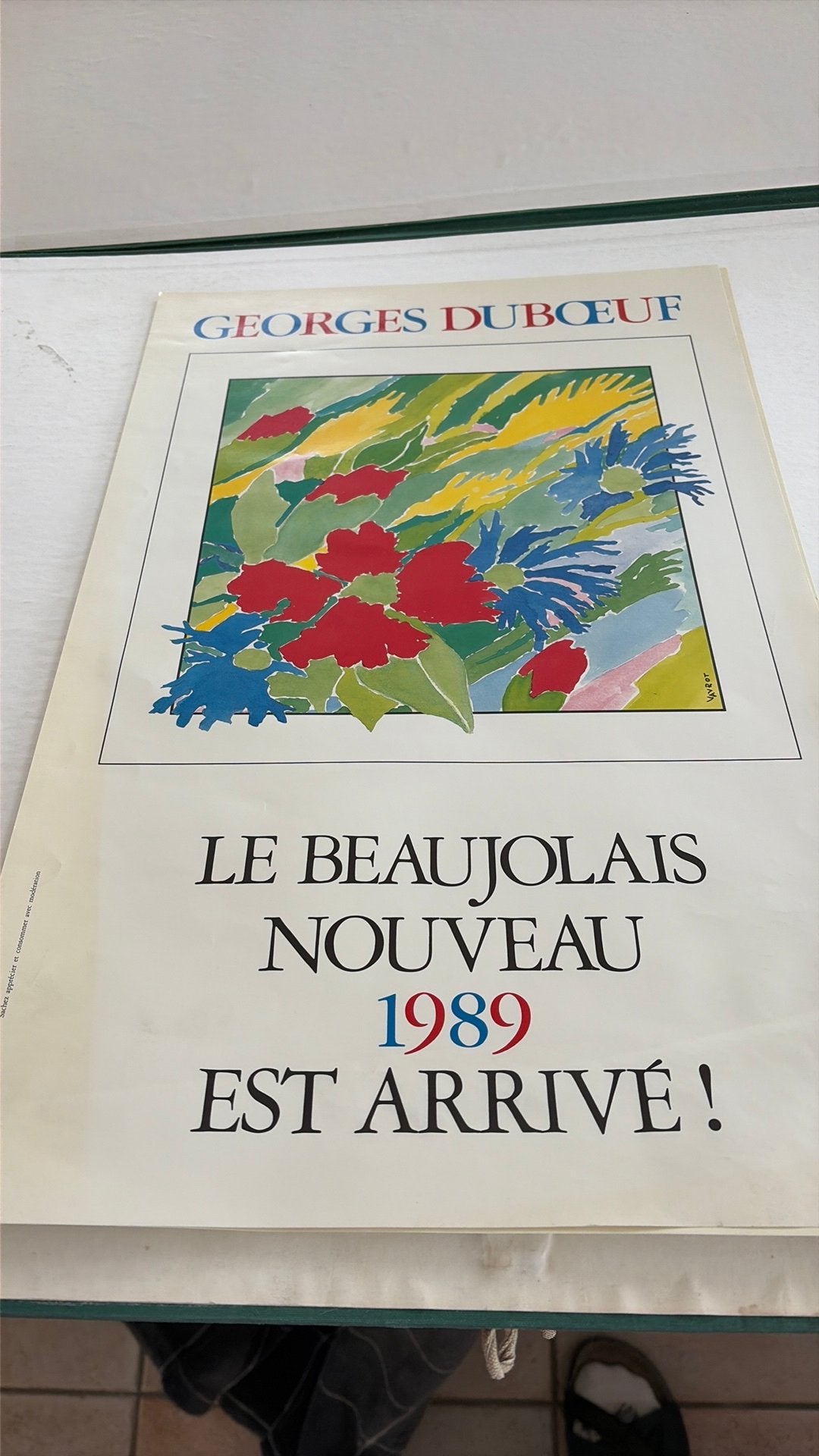 Le beaujolais 1989, Ophalen of Verzenden, Zo goed als nieuw