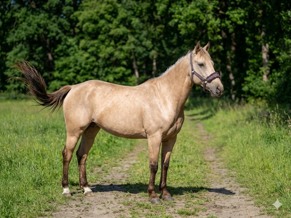 Zeer liev Quarter merrie, Dieren en Toebehoren, Merrie, Minder dan 160 cm, Met stamboom, Zadelmak
