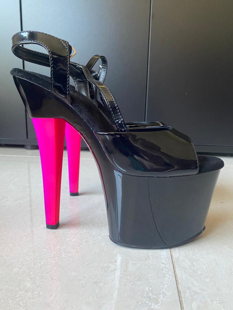 Pleaser heels adore pink neon, Kleding | Dames, Ophalen, Zo goed als nieuw