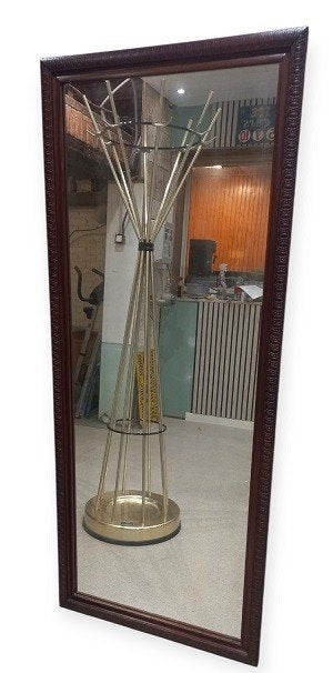 grand miroir de vestiaire., Antiquités & Art, Enlèvement
