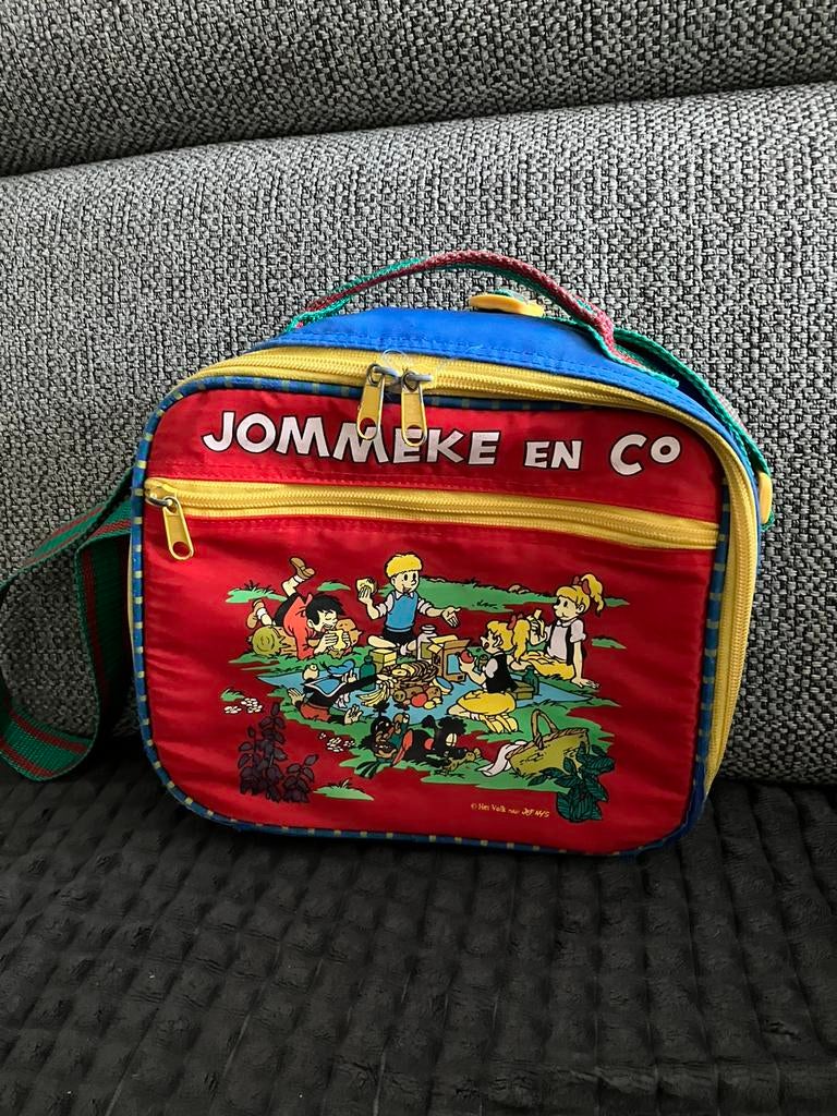 Vintage tasje / zakje jommeke en co jef nys, Ophalen of Verzenden, Gebruikt