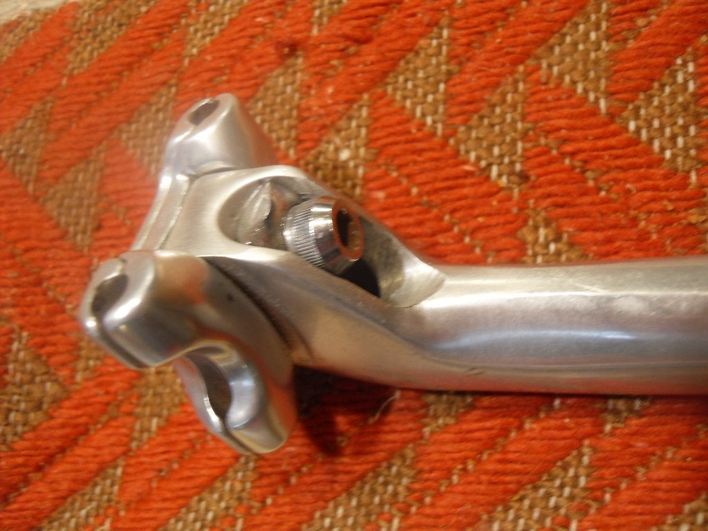 zadelpen Dura Ace vintage  27,2, Fietsen en Brommers, Gebruikt, Overige typen, Ophalen of Verzenden, Aluminium