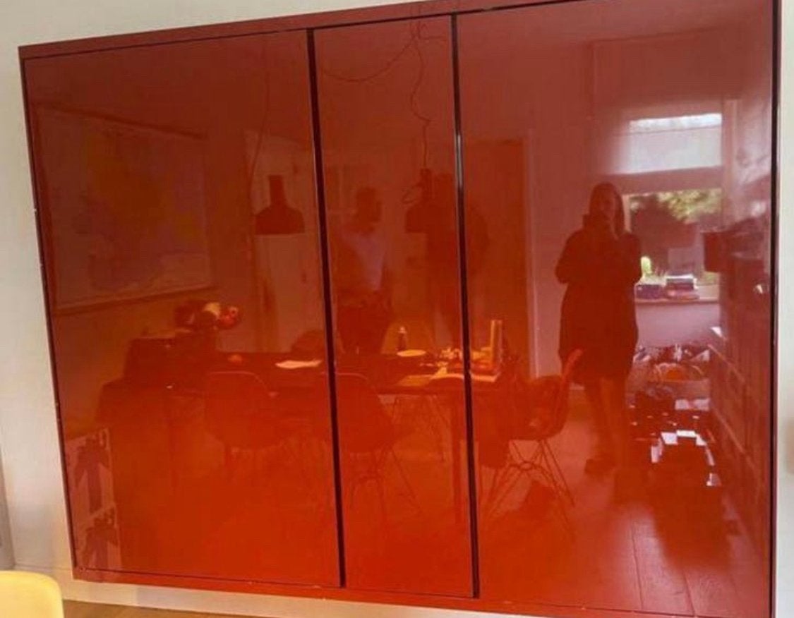 Hangdressoir topmouton oranjerood laquered cassina x  vitra, Ophalen, Zo goed als nieuw