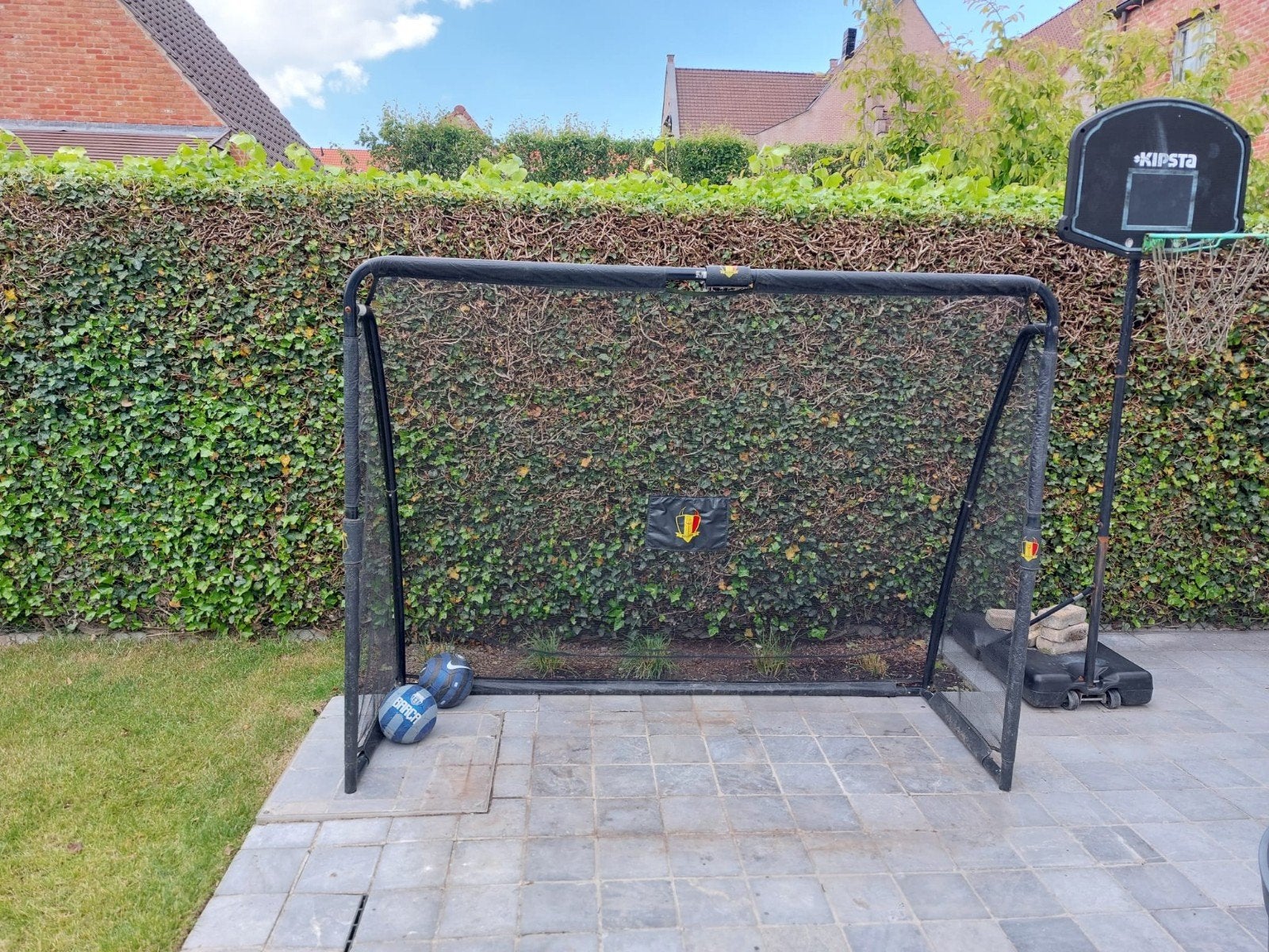 Voetbaldoel EXIT zwart, Sport en Fitness, Voetbal, Ophalen, Gebruikt