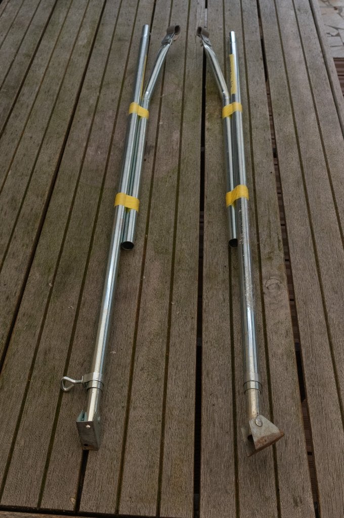kampeer accessoires, Ophalen, Gebruikt