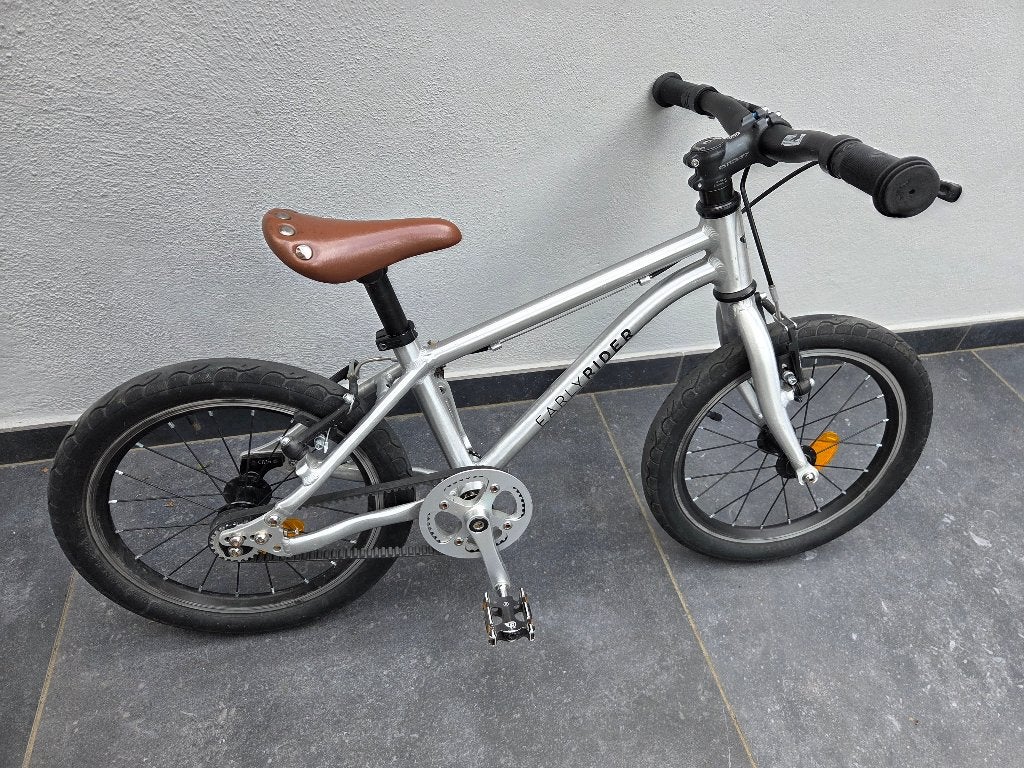 Kinderfiets Early Rider Belter 16", van 3 tot 5 j, Fietsen en Brommers, Fietsen | Kinderfietsjes, Ophalen, Velgrem, Early Rider