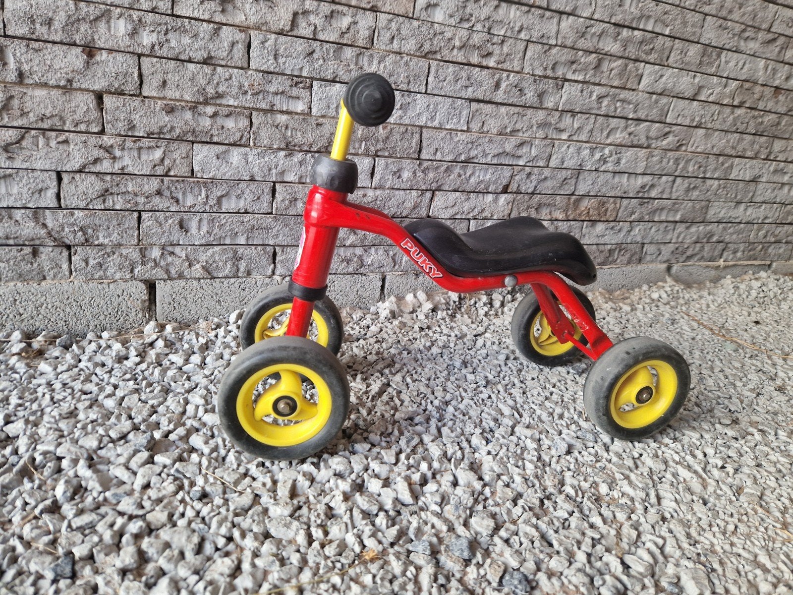 Loopfietsje, Ophalen