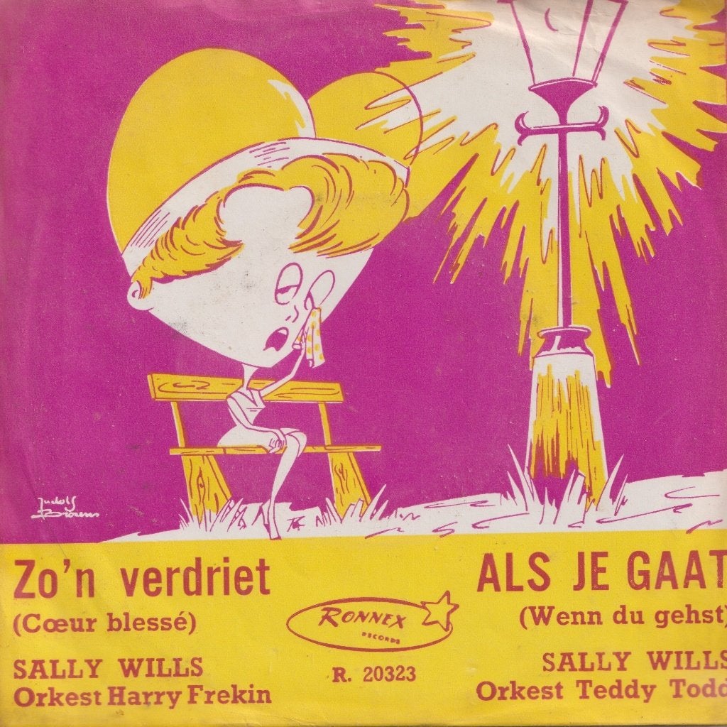 Sally Wills – Zo ’n verdriet / Als je gaat - Single, Enlèvement ou Envoi, Utilisé, 7 inch, En néerlandais
