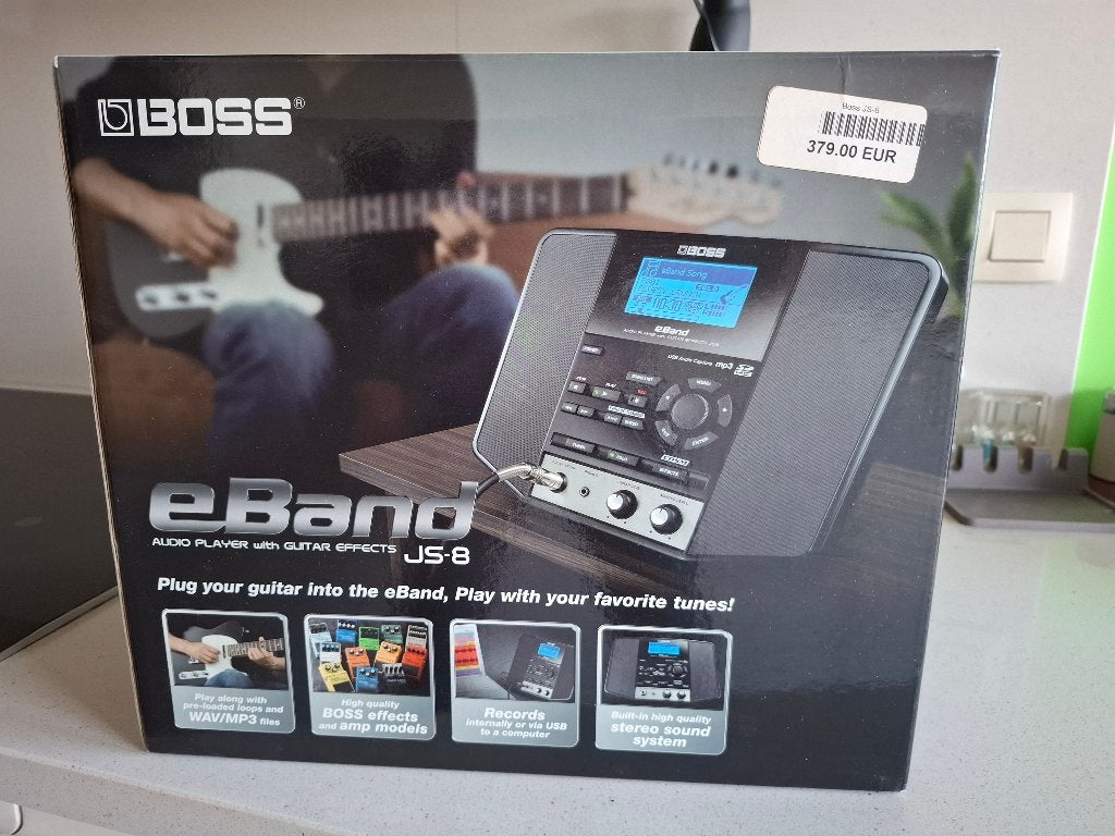 AUDIO PLAYER MET GUITAR EFFECTS, Enlèvement, Neuf