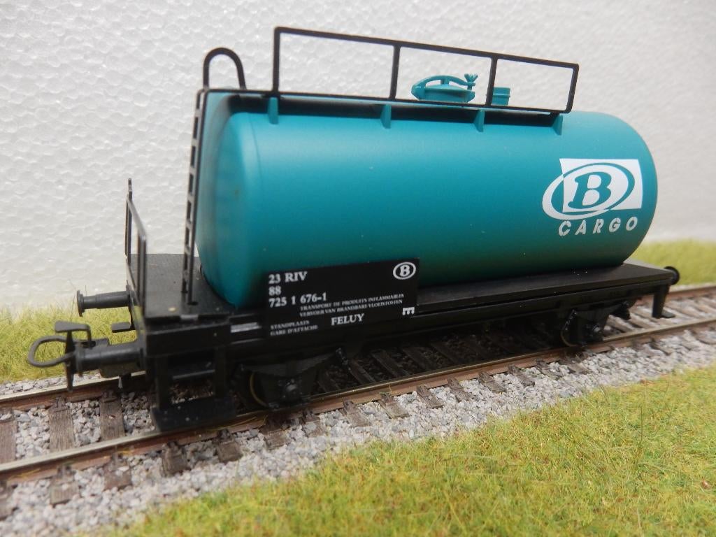 Marklin 4441-803 Belgische insiderwagon OVP B Cargo, Wisselstroom, Gebruikt, Wagon, Ophalen of Verzenden